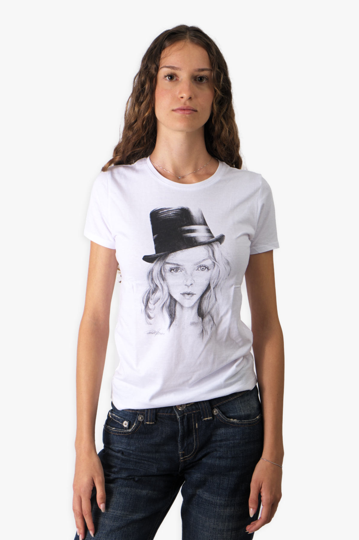 Pen Portrait T-Shirt — view 1