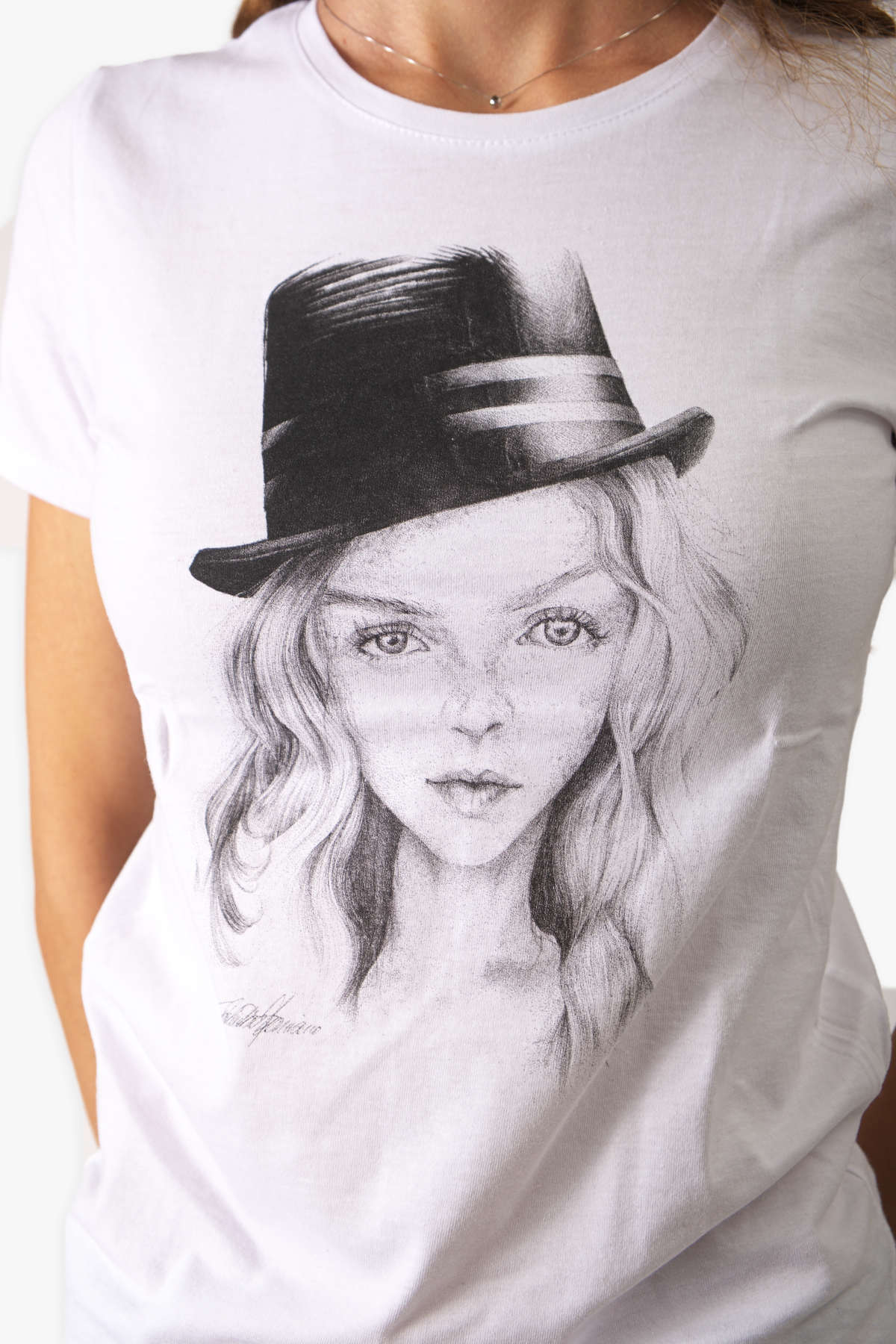 Pen Portrait T-Shirt — view 6