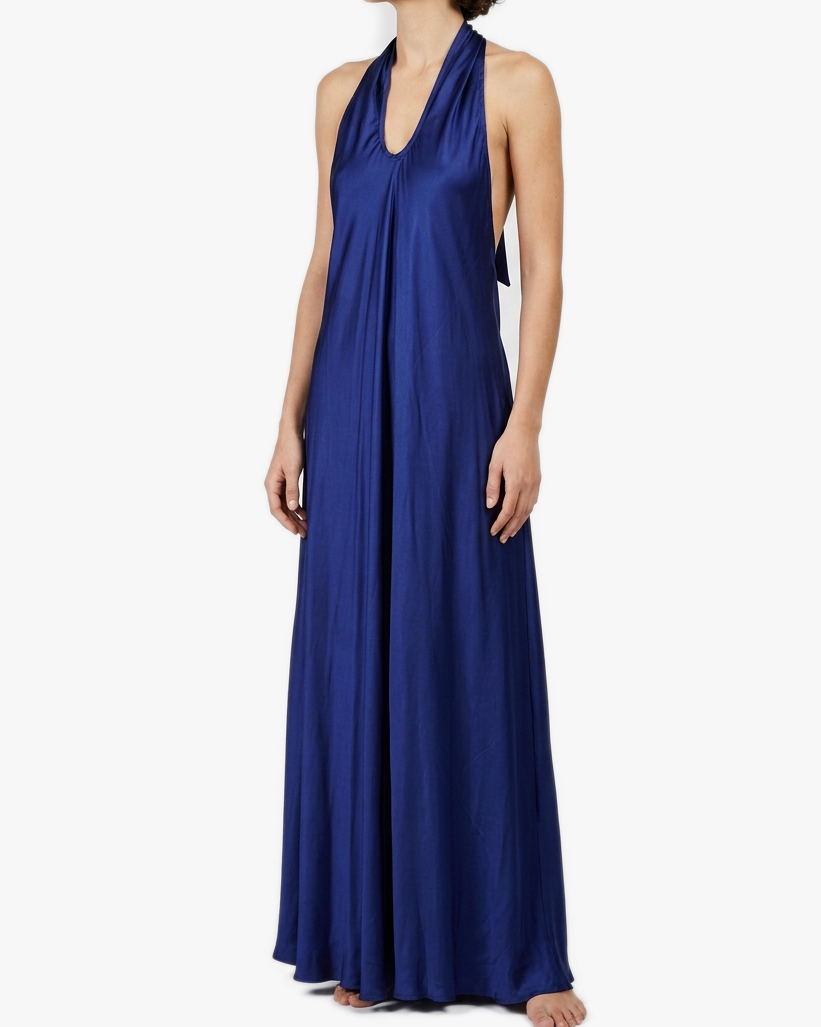 Viscose Satin Dress — view 3