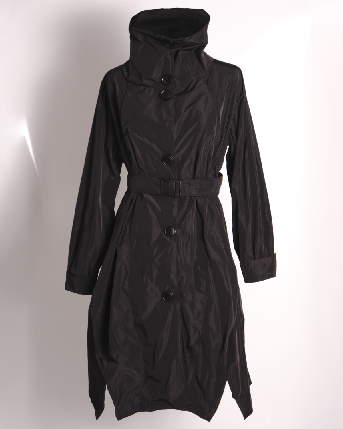 nero bella trench