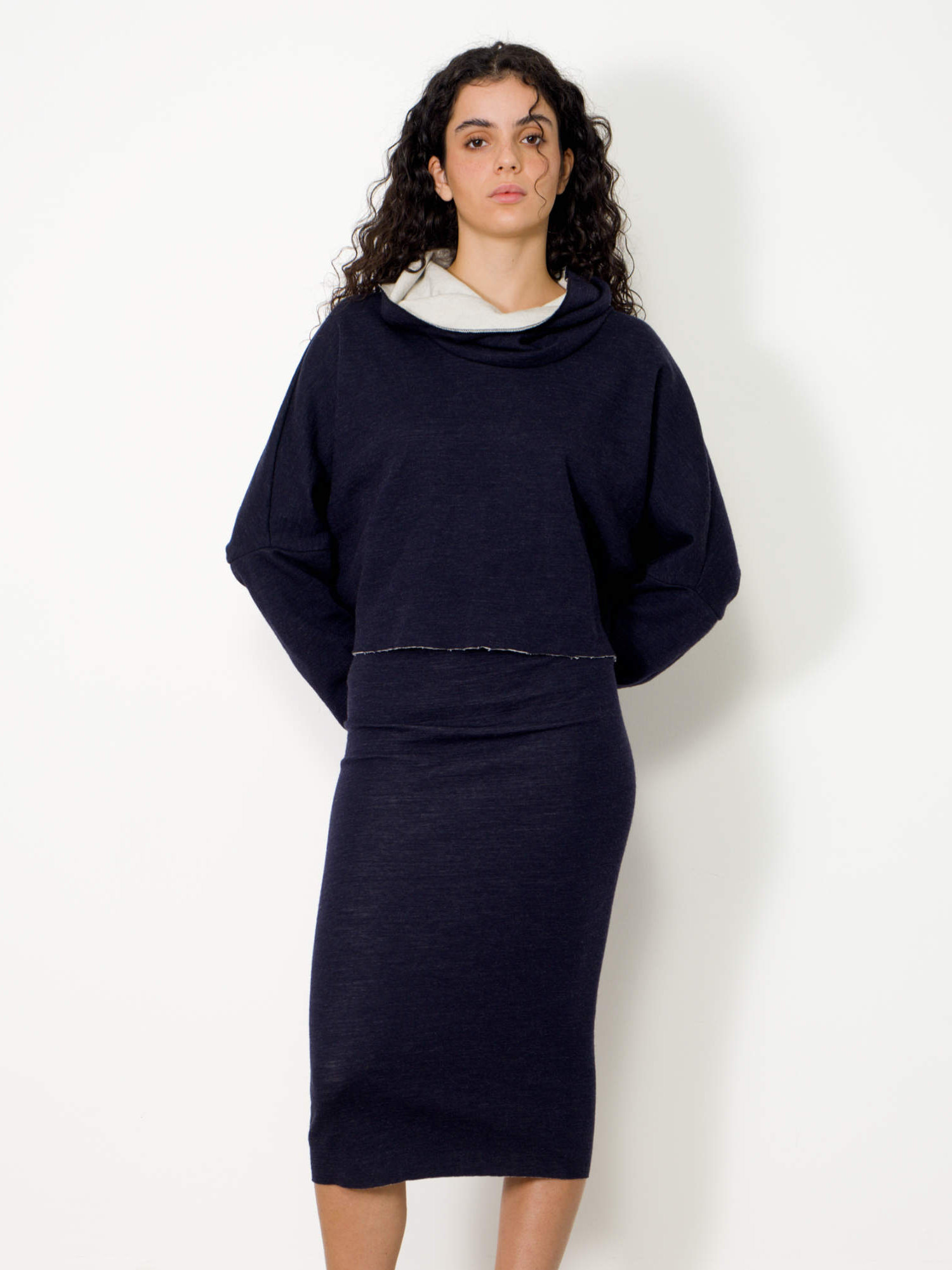 avvocato blue skirt